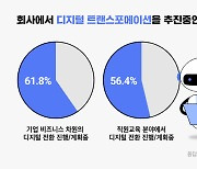 기업 61.8% "디지털 트랜스포메이션 추진 중"