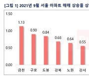 서울 집값 또 올랐다..외곽지역이 상승세 주도