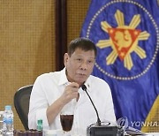 필리핀 두테르테, '내년 부통령 선거 출마' 돌연 철회(종합)