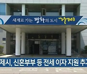 거제시, 신혼부부 등 전세 이자 지원 추가 모집