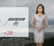 [날씨] 내일 전국 흐림..경기 북부·영서 약한 비