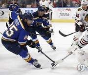 Blackhawks Blues Hockey