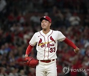 김광현 2이닝 무실점..세인트루이스는 컵스에 역전패