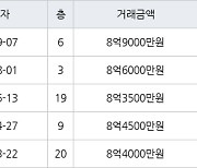 서울 상월곡동 성북동아에코빌 84㎡ 8억9000만원.. 역대 최고가