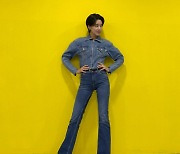 장도연, 174cm 키 실감케 하는 무보정 '청청패션'..이게 바로 진정한 모델핏