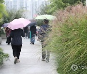 수도권·강원·제주 비..남부 최고 30도