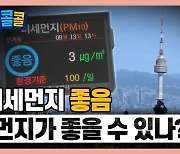 [시청자브리핑 시시콜콜] '미세먼지 좋음? 거의 없음!'