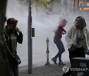 Virus Outbreak Slovenia Protest