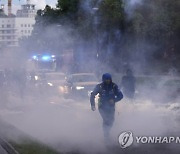 Virus Outbreak Slovenia Protest