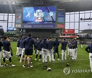 NLDS Braves Brewers Baseball