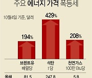 [그래픽] 주요 에너지 가격 폭등세