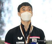 '아시아 남자탁구 챔피언' 이상수 "더 도약하겠습니다"