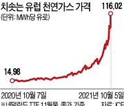 사상 최고가 찍은 천연가스..비료·농산물값도 고공행진