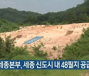 LH 세종본부, 세종 신도시 내 48필지 공급