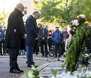 Germany Synagogue Attack Commemoration