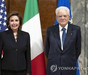 ITALY USA DIPLOMACY PELOSI