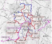 대전시, 15개 구간 204km 도로망 확충