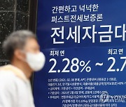 5대 은행 대출 증가율 이미 5%..연쇄 '대출 중단' 임박(종합)