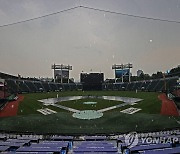 프로야구 잠실 kt-LG 경기 우천 취소..11일 오후 2시로 순연