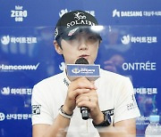 40위권 박성현 "이른 시일 내에 우승 소식 들려드리고 싶다"