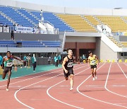 문해진, 전국체전 육상 고등부 남자 100m 우승