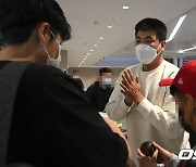 김광현,'팬들의 안전을 위해' [사진]