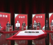 홍준표·유승민, '무속' 논란 윤석열에 협공.."이재명 주범" 한목소리