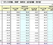 IMF, 세계경제 성장률 5.9%로 소폭 하향 전망..한국은 유지