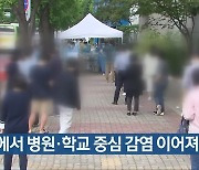 전북에서 병원·학교 중심 감염 이어져