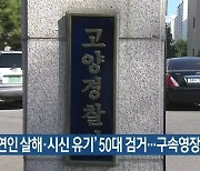 '헤어진 연인 살해·시신 유기' 50대 검거..구속영장 청구