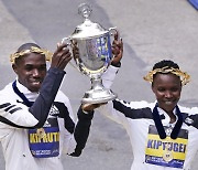 케냐 남녀, 2년6개월만에 열린 보스턴마라톤 우승