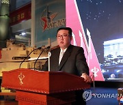 김정은, 국방발전전람회 '자위-2021' 참석 기념연설