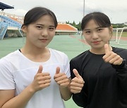 김다은, 쌍둥이 김소은과 400m계주 우승 합작..전국체전 3관왕
