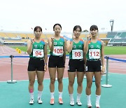 김다은, 쌍둥이 김소은과 400m계주 우승 합작..전국체전 3관왕(종합)