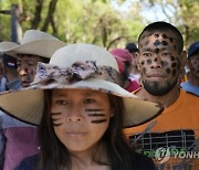 Paraguay Indigenous March