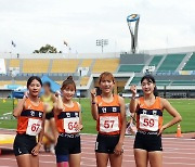 박다윤, 전국체전 여고부 1,600m계주 우승..400m 이어 2관왕