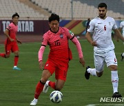 한국 축구, 이란과 비겨 2승2무 조 2위