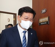 송영길, 설훈 직격 "국힘 대변인처럼 하면 안 돼"