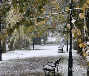 POLAND WEATHER FIRST SNOW