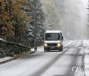 POLAND WEATHER FIRST SNOW