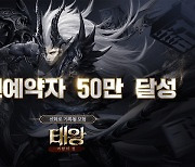 룽투코리아 신작 태왕, 예약자 50만 돌파