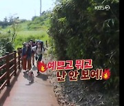 '오늘부터 무해하게' 전혜진-이천희-공효진, 무거운 배낭에 오르막길 '헥헥'