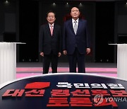 윤석열-홍준표 '1대1 맞수토론'