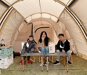 '싱글맘' 박은혜, 텐트는 샀는데 난로가 없어.."중고 마켓 찾는 중"