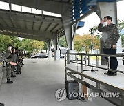 해군교육사 방문한 김부겸 총리