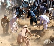 AFGHANISTAN CRISIS - MOSQUE BLAST AFTERMATH