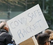 BELGIUM PROTEST COVID SAFE TICKET