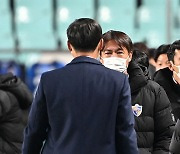 홍명보-김상식 감독,'정말 멋진 경기 였어요' [사진]