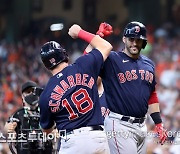 '만루포 2방' 보스턴, ALCS 2차전서 휴스턴 격파..시리즈 전적 1-1