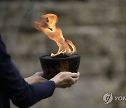 Greece Olympics Beijing Flame Lighting